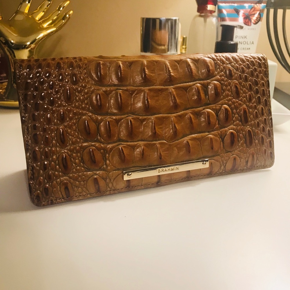 Brahmin Ady Crocodile Embossed wallet